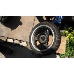 Moped tyres for sale come off a 125cc