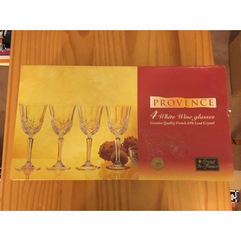 Provence and chantilley glasses