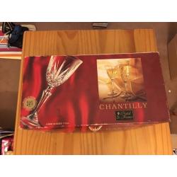 Provence and chantilley glasses
