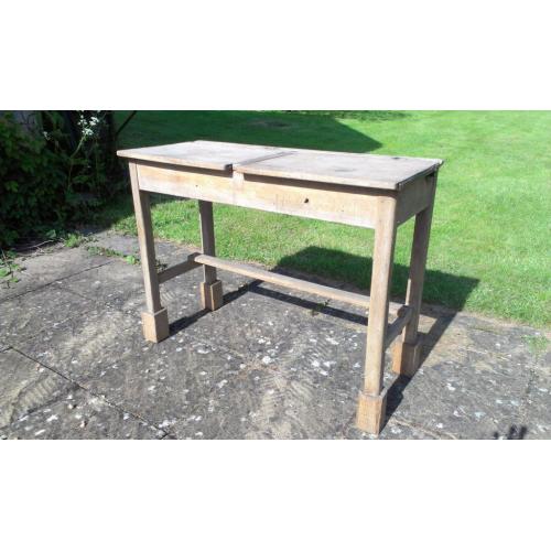 Antique School Twin Desk