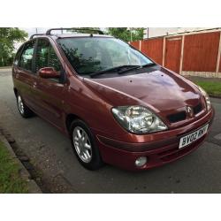 RENAULT MEGANE SCENIC 1.6 FIJDI 2002 HALF LEATHER FULL HISTORY CAMBELT CHANGED TWICE