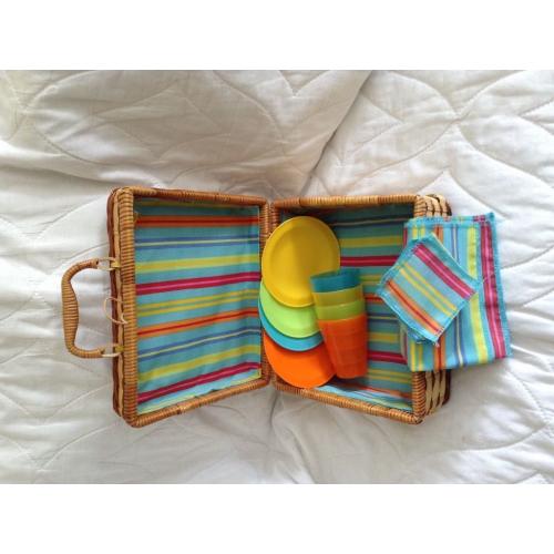 WICKER PICNIC BASKET FROM ELC