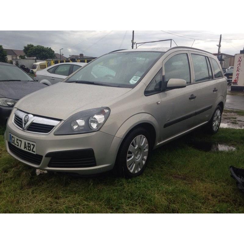 Vauxhall zafira automatic, diesel with 60,000 miles