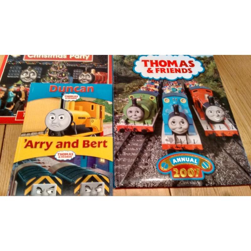 Thomas the Tank Engine books and magnets