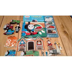 Thomas the Tank Engine books and magnets