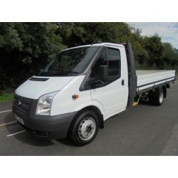 2012 62 FORD TRANSIT T350 2.2TDCI 100BHP LWB 13FT 6IN DROPSIDE TRUCK DIESEL