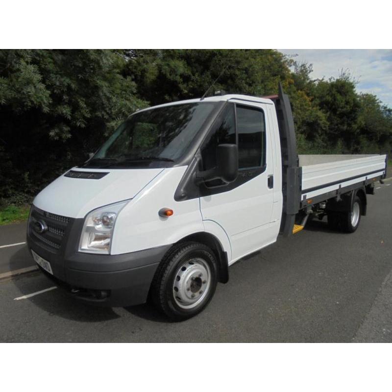 2012 62 FORD TRANSIT T350 2.2TDCI 100BHP LWB 13FT 6IN DROPSIDE TRUCK DIESEL