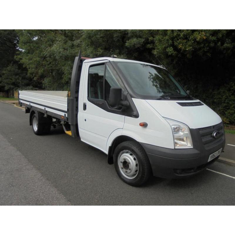 2012 62 FORD TRANSIT T350 2.2TDCI 100BHP LWB 13FT 6IN DROPSIDE TRUCK DIESEL
