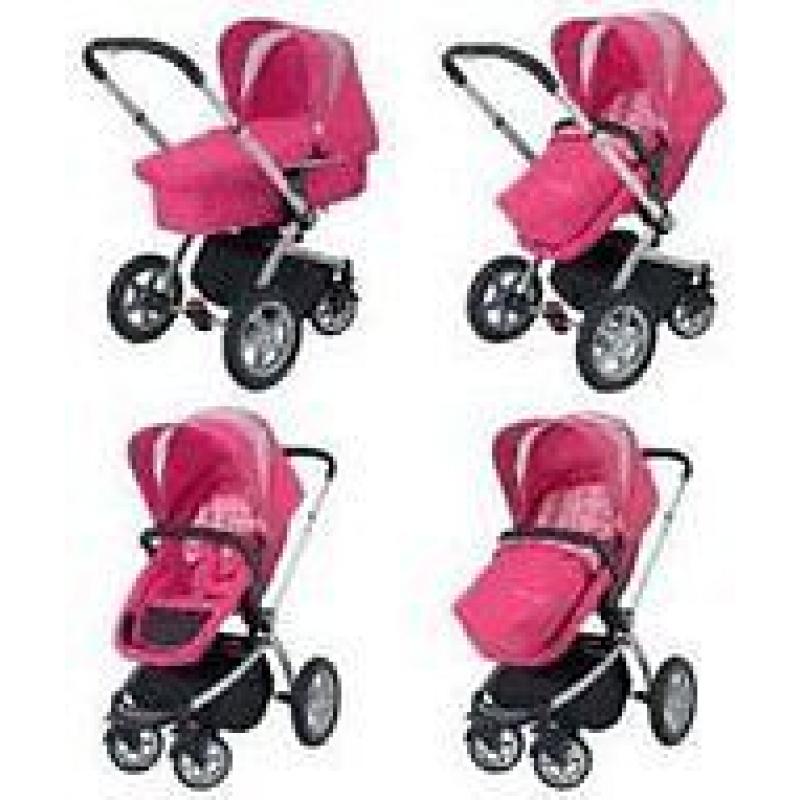 Mothercare My4 Red Pram for sale
