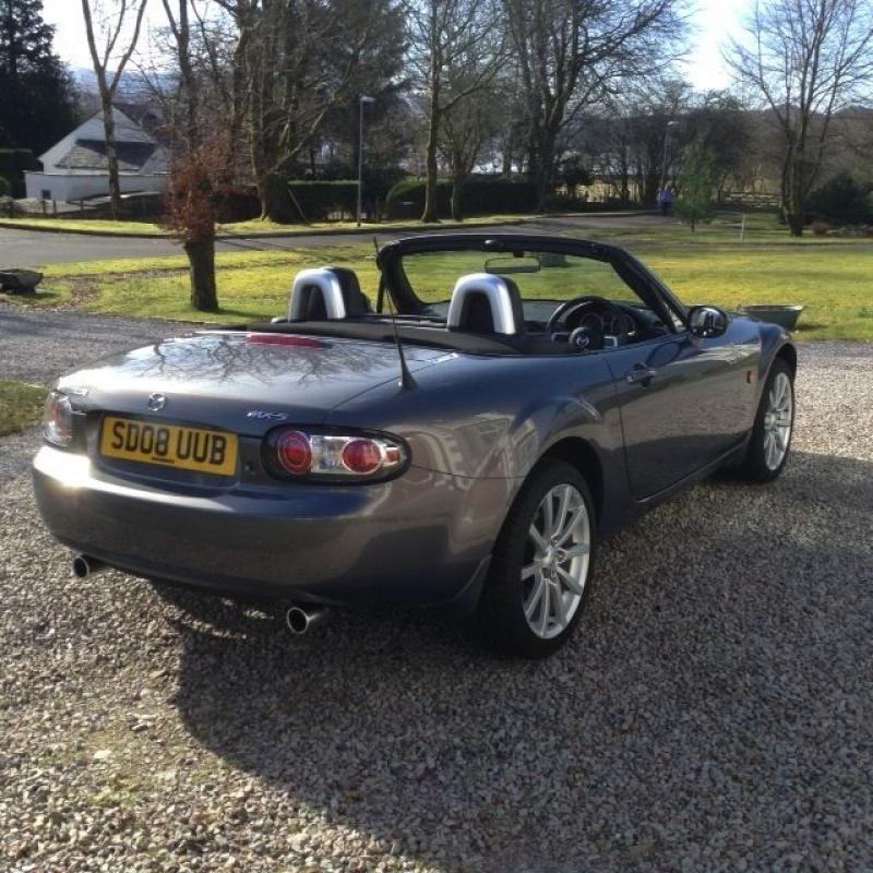 2008 MAZDA MX5 2.0LTR SPORT SOFT TOP WITH VERY LOW MILEAGE