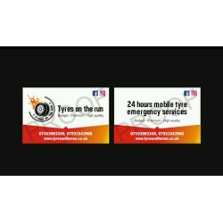 Mobile tyre fitter fitting services, 24hr mobile flat puncture emergency services for cars vans