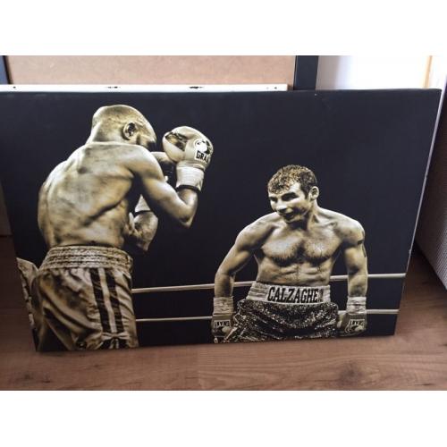 Joe Calzaghe v Roy Jones Jnr Print
