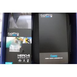 GoPro HERO4 Session Camcorder - Black + Original Casey and 32 GB microSD card