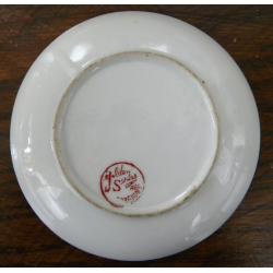 Oriental Porcelain Teacup and Saucer - Golden Series reg. FOREIGN - used