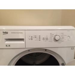 BEKO DCU 8230 tumble dryer - EXCELLENT CONDITION (6 months old)