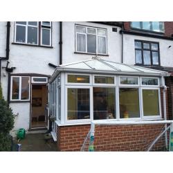 LARGE CONSERVATORY DOUBLE GLAZED IN BRILLIANT CONDITION
