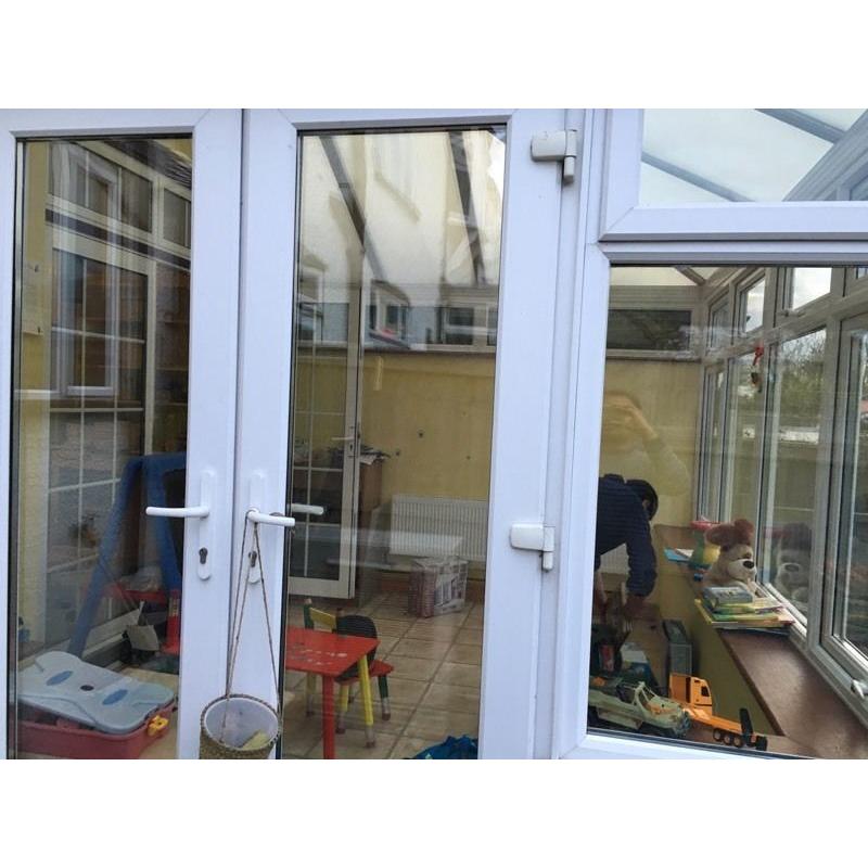 LARGE CONSERVATORY DOUBLE GLAZED IN BRILLIANT CONDITION