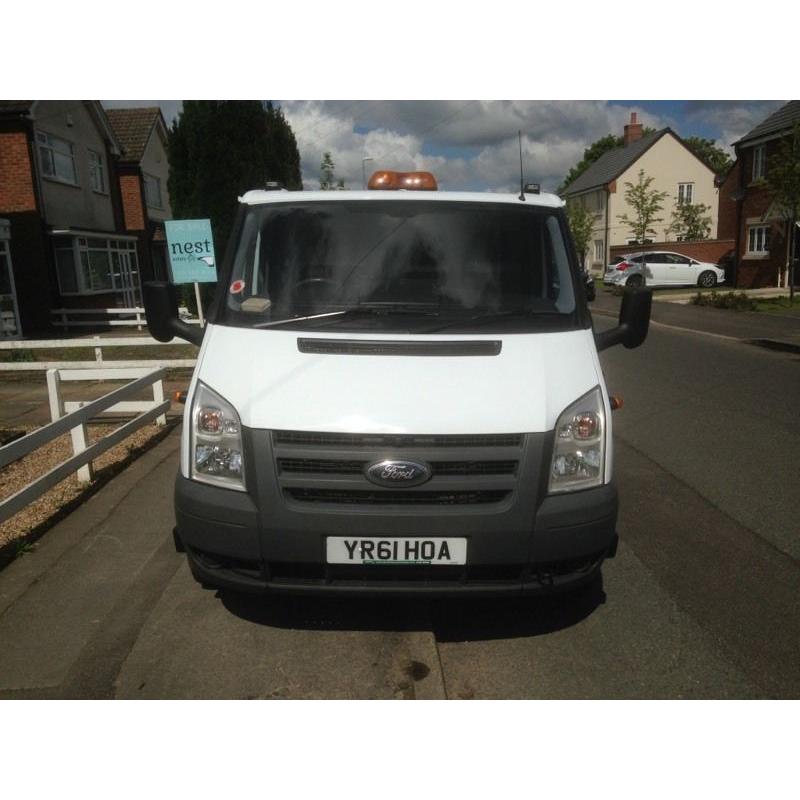FORD TRANSIT T350 crew cab Tipper 2011 Excellent Condtion, NO VAT, FSH, Low Milage