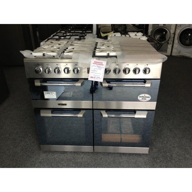 Leisure range cooker new graded 12 months gtee dual fuel