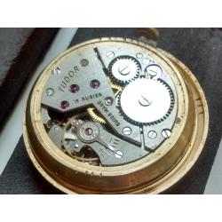 TUDOR / ROLEX , SOLID GOLD GENTS VINTAGE WATCH ,