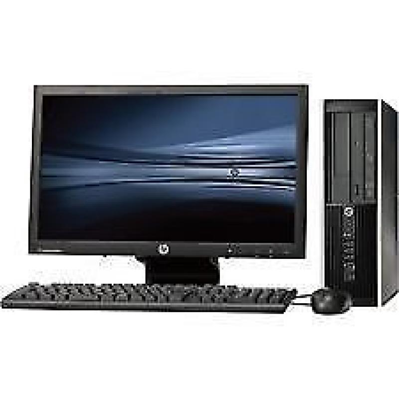 Desktop PC Windows 7 - Microsoft Office installed, HD 1080p, Computer Tower