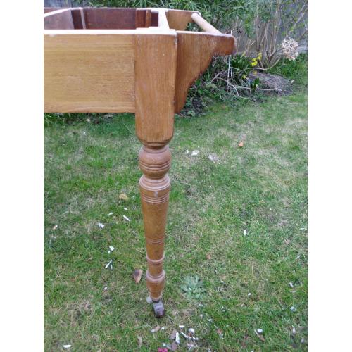 Antique Pine Side Serving Table/Desk