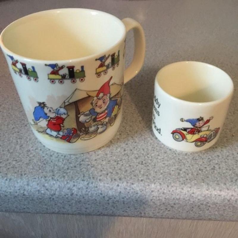 royal stafford noddy cup and egg cup