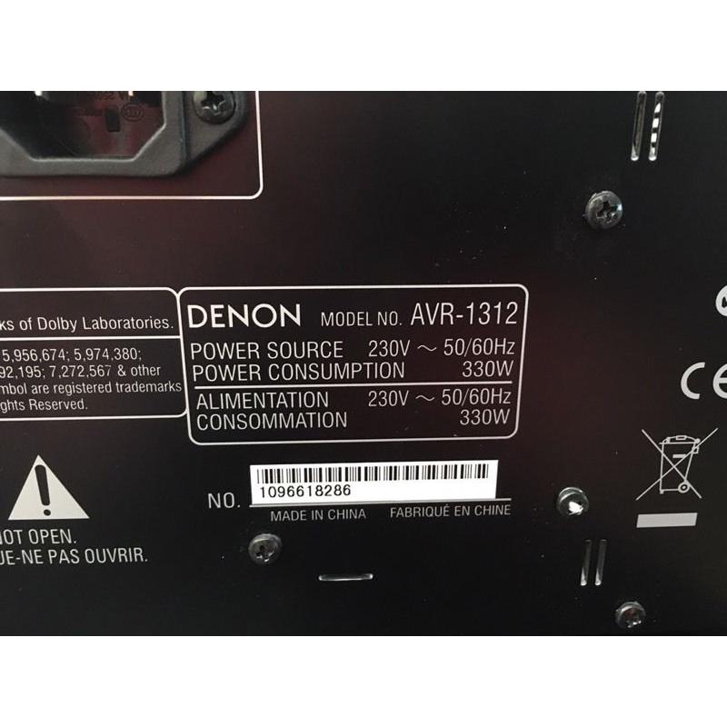 Denon AVR -1312 3D 110watt