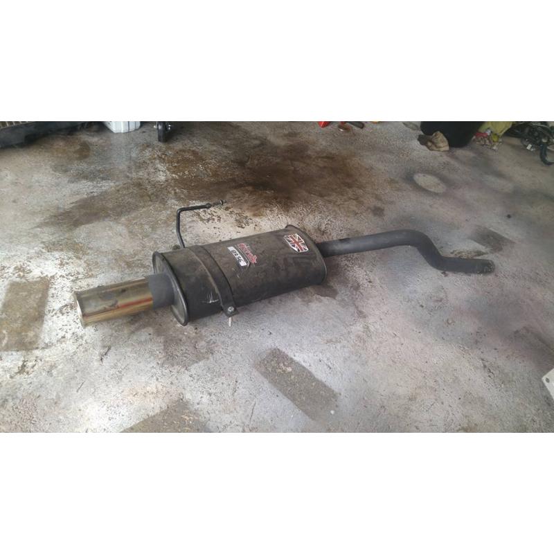 Clio mk2 Sportex exhaust ( Wont fit 172/182)