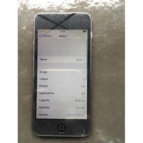Almost new iPod touch latest 64GB