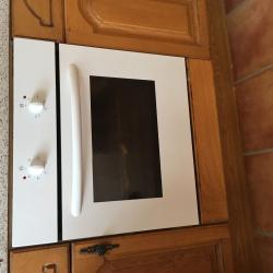 Single oven white