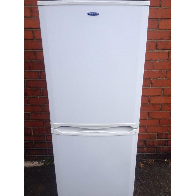 white hotpoint fridge freezer