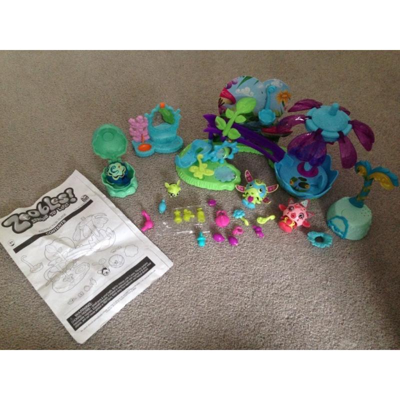 Zoobles play set