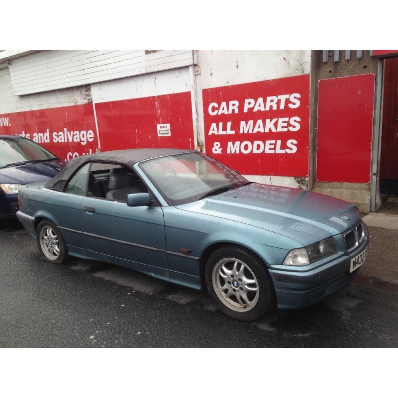 BREAKING - BMW E36 CABRIOLET - CONVERTIBLE - ALL PARTS AVAILABLE