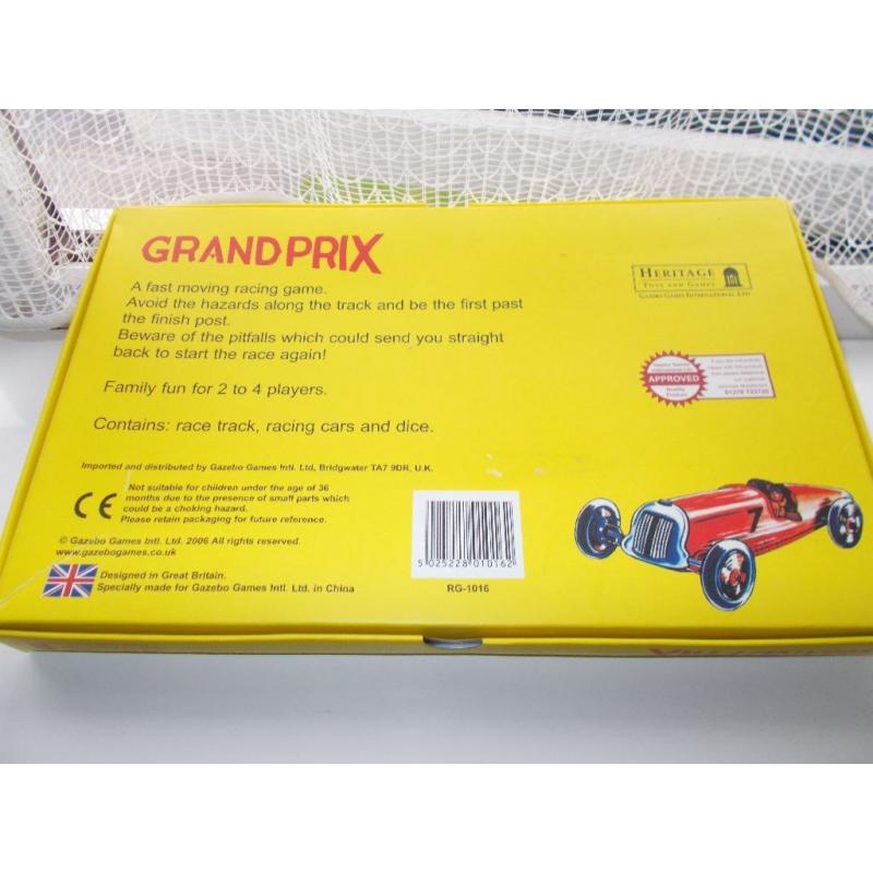 VINTAGE HERITAGE GRAND PRIX BOARD GAME