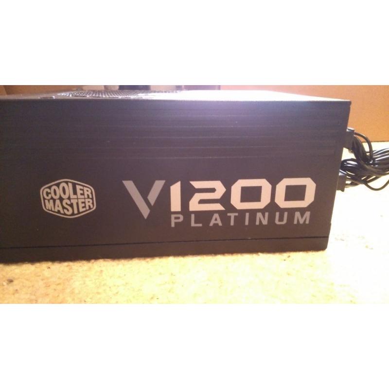 Power Supply - Cooler Master Alimentatore ATX V1200 Platinum 1200 Watt.