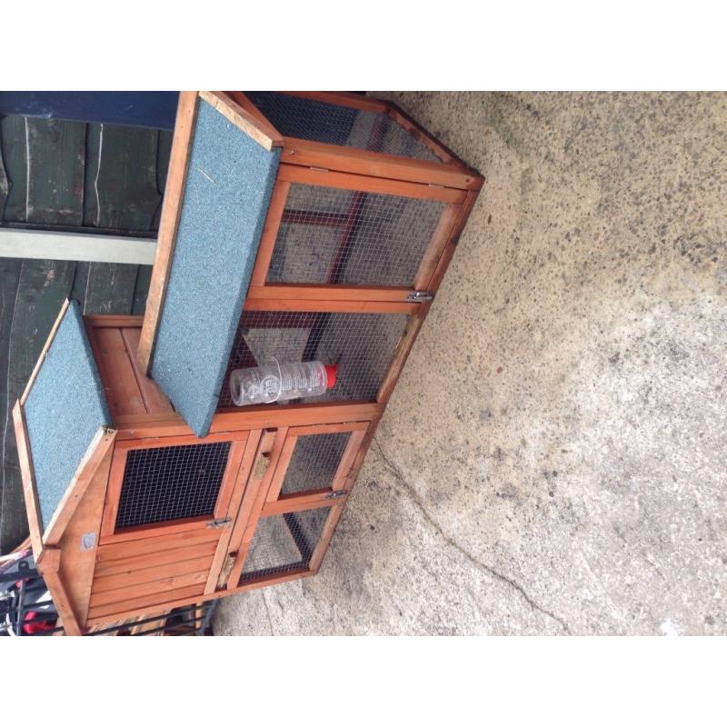 Rabbit Hatch with bag of Natural Dust Extracted