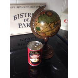 Vintage world globe