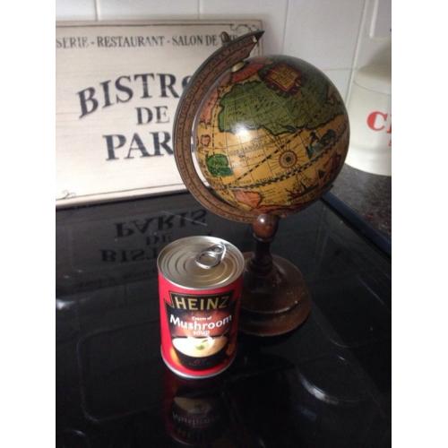 Vintage world globe