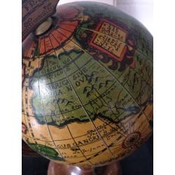 Vintage world globe