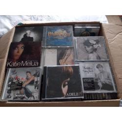 Well over 100 CD's all in good condition in cases. Job lot.