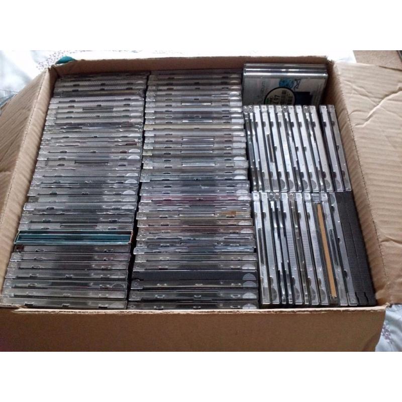 Well over 100 CD's all in good condition in cases. Job lot.