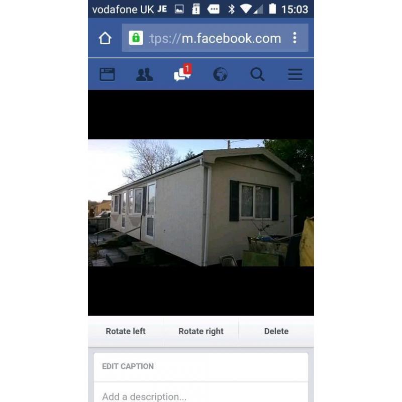Home seeker chalet for sale 38foot needs a little TLC