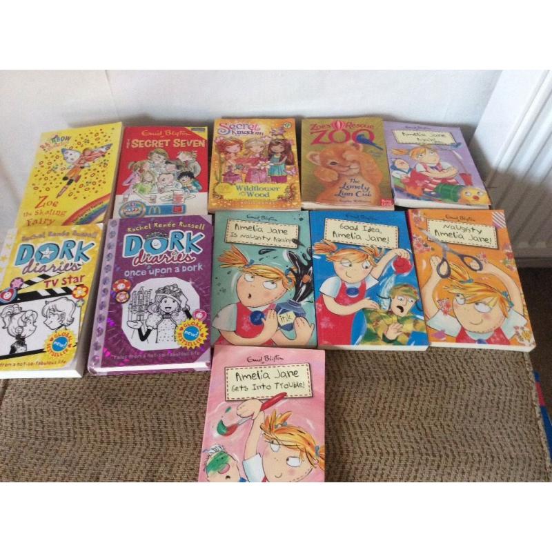 Books for girls age 7-11