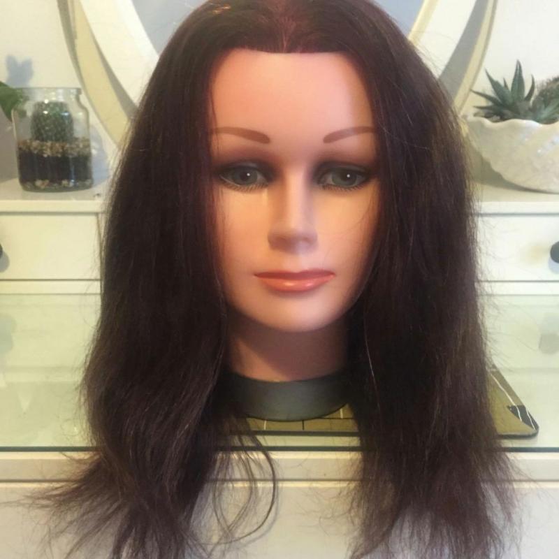 Hairdressing training head hairdressing block