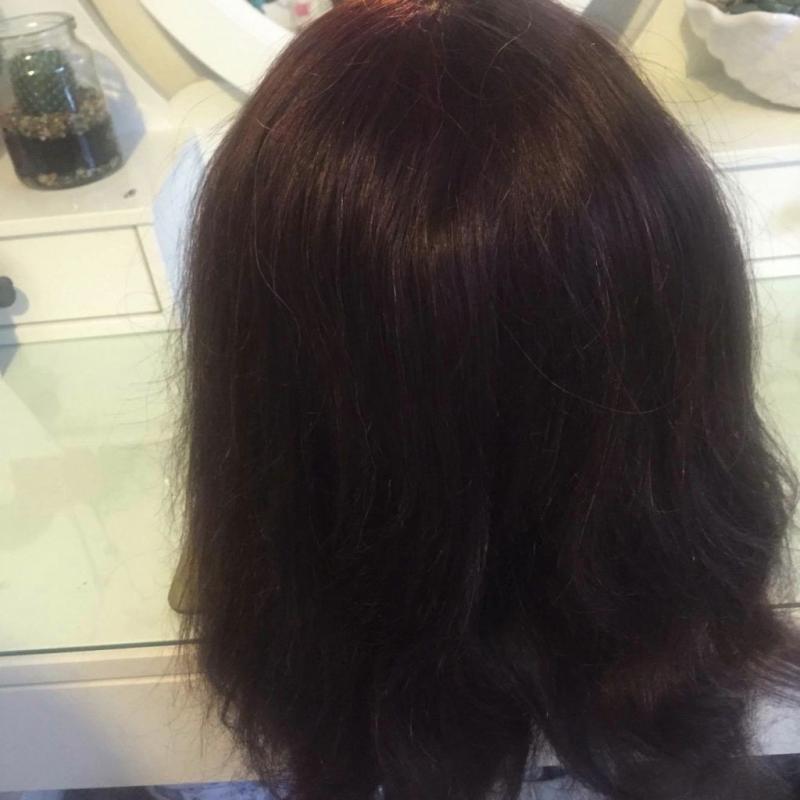 Hairdressing training head hairdressing block