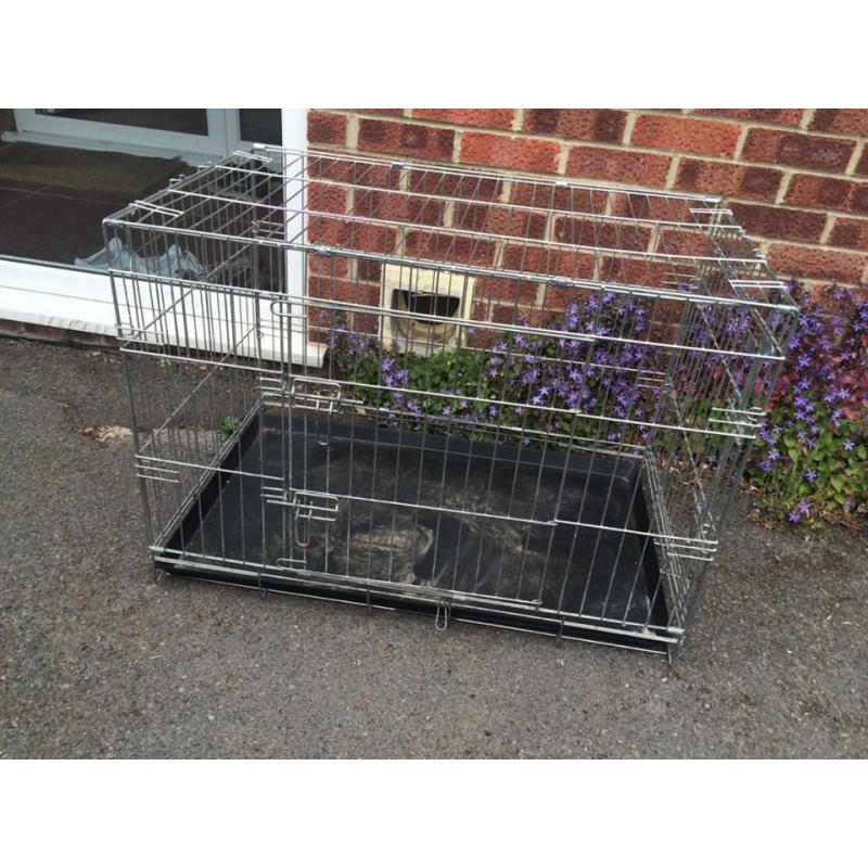 Large Metal Dog Crate