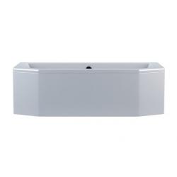 NEW back to wall bath