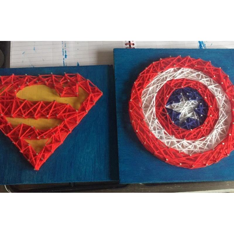 Handmade string art
