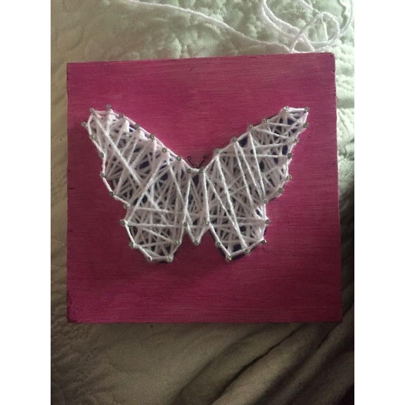 Handmade string art